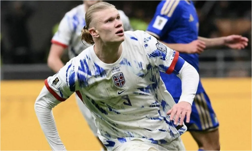 Ιστορικές επιδόσεις για Χάαλαντ με τη Νορβηγία