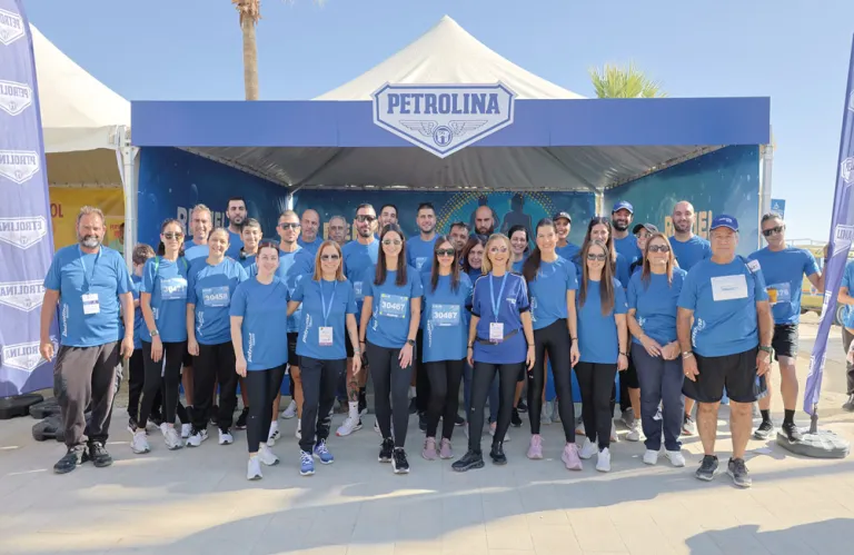 Η Petrolina Energy Team έδωσε δυναμικά το παρών της στον 8ο Radisson Blu Διεθνή Μαραθώνιο Λάρνακας