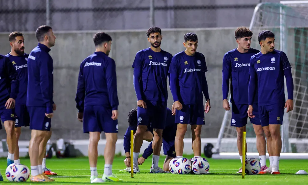 Oλοκλήρωσε για τον τελευταίο αγώνα του 2025 η Εθνική Κύπρου