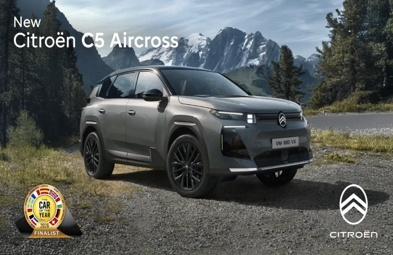 Το νέο Citroen C5 Aircross είναι υποψήφιο για το βραβείο «Car of the Year 2026»