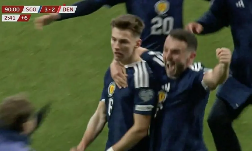 Η Σκωτία τέζαρε τη Δανία στο 90+3΄ και πάει Μουντιάλ μετά από 28 χρόνια!