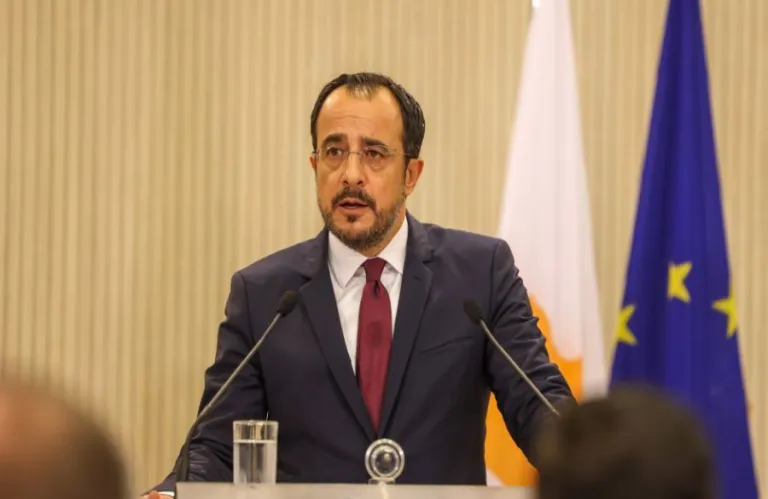 Πρόεδρος Χριστοδουλίδης:  Στο πρόγραμμα να πάει Τουρκία και Ελλάδα η Ολγκίν - Σύγκληση Εθνικού Συμβουλίου πριν από το τέλος του έτους