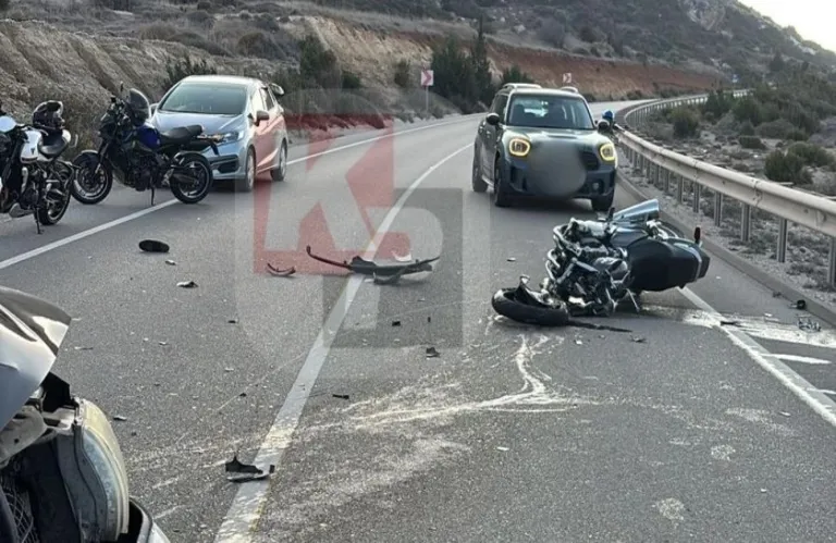 Θανατηφόρο στα κατεχόμενα με θύμα 41χρονο μοτοσικλετιστή – Τρεις Ελληνοκύπριοι τραυματίστηκαν