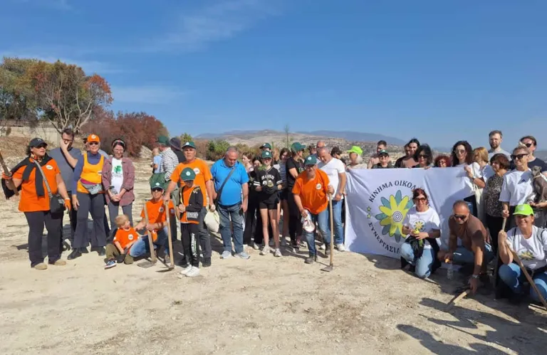 Μεγάλη δεντροφύτευση στο Βουνί