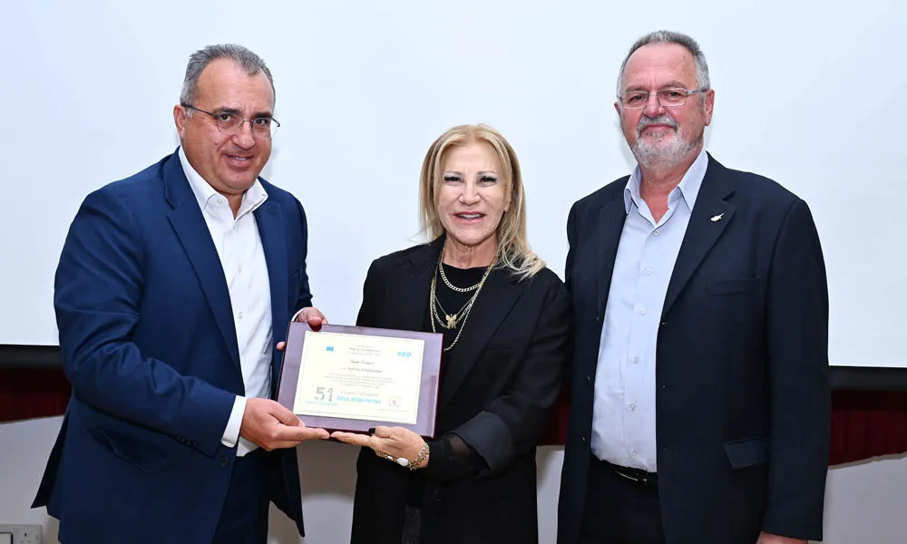 Τιμήθηκε για την προσφορά της στο Αθλητικό Μουσείο «Νενικήκαμεν» η Κάλλη Χατζηιωσήφ