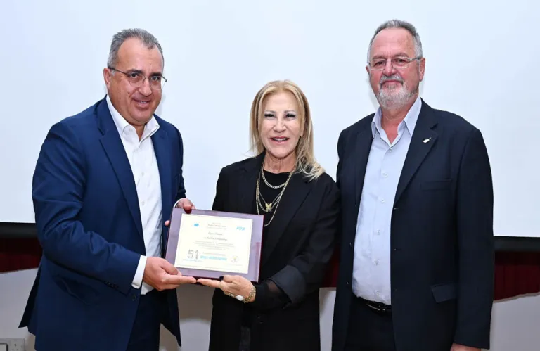 Τιμήθηκε για την προσφορά της στο Αθλητικό Μουσείο «Νενικήκαμεν» η Κάλλη Χατζηιωσήφ