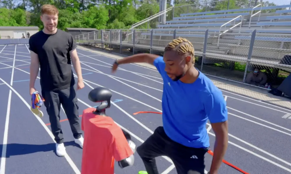 ΒΙΝΤΕΟ: Ο Λάιλς αγωνίστηκε κόντρα στα τρία πιο γρήγορα... ρομπότ του κόσμου σε κούρσα 50μ