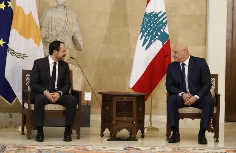 Κοινό αίτημα Κύπρου και Λιβάνου για μελέτη για ηλεκτρική διασύνδεση από την Παγκόσμια Τράπεζα - Οι δηλώσεις Χριστοδουλίδη (βίντεο)