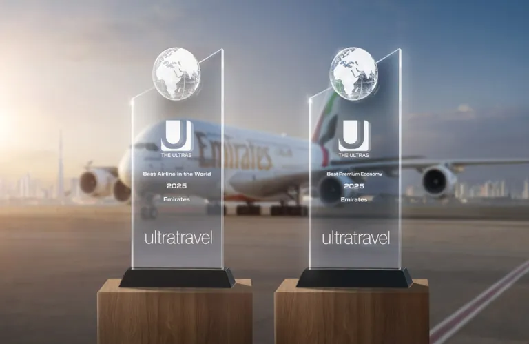 Η Emirates κερδίζει το βραβείο ULTRAs «Καλύτερη Aεροπορική Εταιρεία στον Κόσμο» για 8η συνεχόμενη χρονιά
