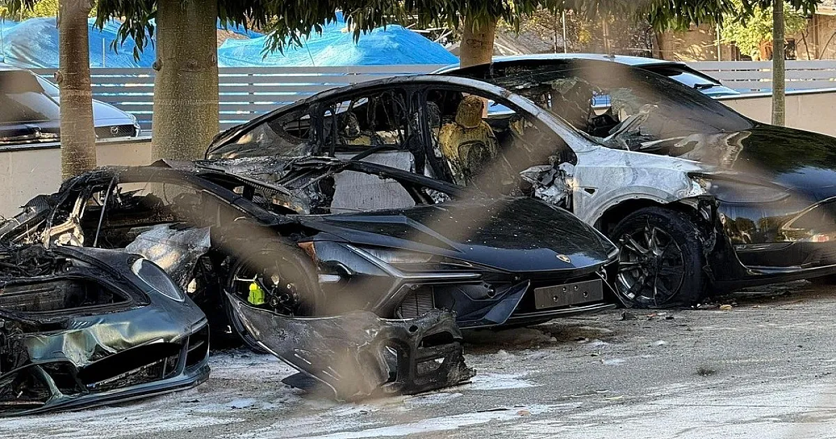 Luxury Cars Torched in Suspected Arson Linked to Demosthenous Associate