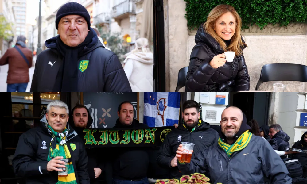 Καφεδάκι, μπυρίτσα και... βαριά ενδυμασία