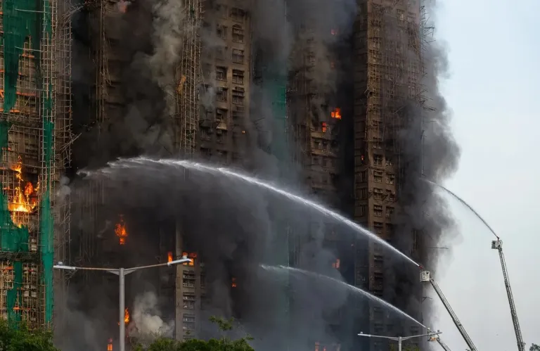 Ανείπωτη τραγωδία: Στους 94 οι νεκροί από την φονική πυρκαγιά σε πολυκατοικίες στο Χονγκ Κονγκ