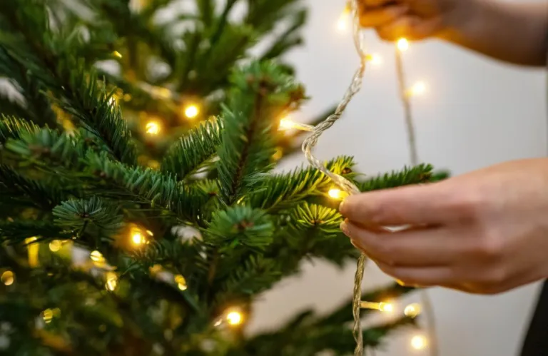 Πώς να τοποθετήσετε τα φωτάκια του χριστουγεννιάτικου δέντρου χωρίς μπερδέματα (βίντεο)