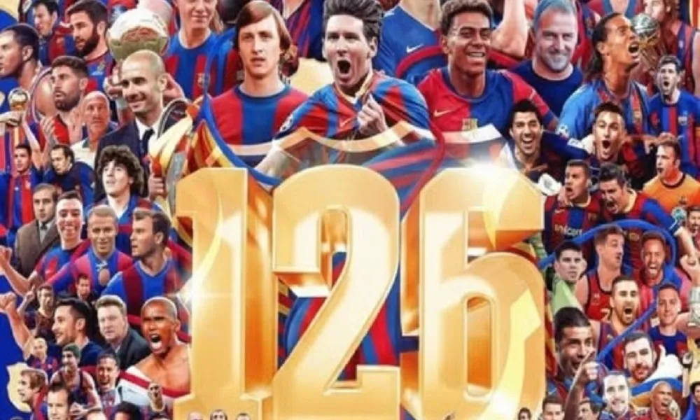 Η Μπαρτσελόνα έγινε 126 χρονών!