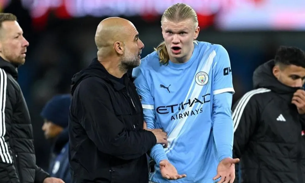 Έντονος διάλογος ανάμεσα σε Γκουαρντιόλα και Χάαλαντ - Γιατί είχε νεύρα ο Νορβηγός