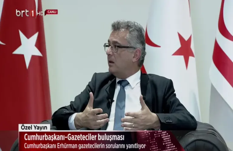 Συνέντευξη Έρχιουρμαν: Θέλουμε διαπραγματεύσεις που οδηγούν σε λύση, όχι διάλογο για τον διάλογο - Όσα είπε για Χριστοδουλίδη