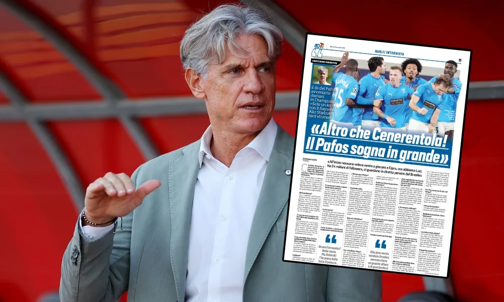 Συνέντευξη Τζιαρέτα: «Ότιδήποτε άλλο εκτός από Σταχτοπούτα, η Πάφος ονειρεύεται μεγάλα πράγματα»