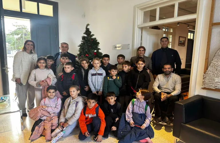 Επιστολή επέδωσαν μαθητές του Δημ.Αργάκας στον Δήμαρχο Π.Χρυσοχούς με τα αιτήματα τους