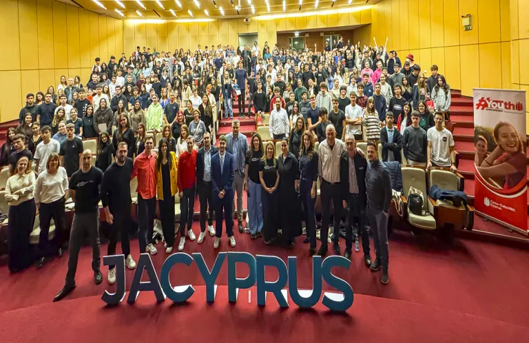 Μαζική συμμετοχή στο Kick-Off του προγράμματος «Μαθητική Επιχείρηση» του JΑ Cyprus με τα στελέχη της Coca-Cola HBC Κύπρου