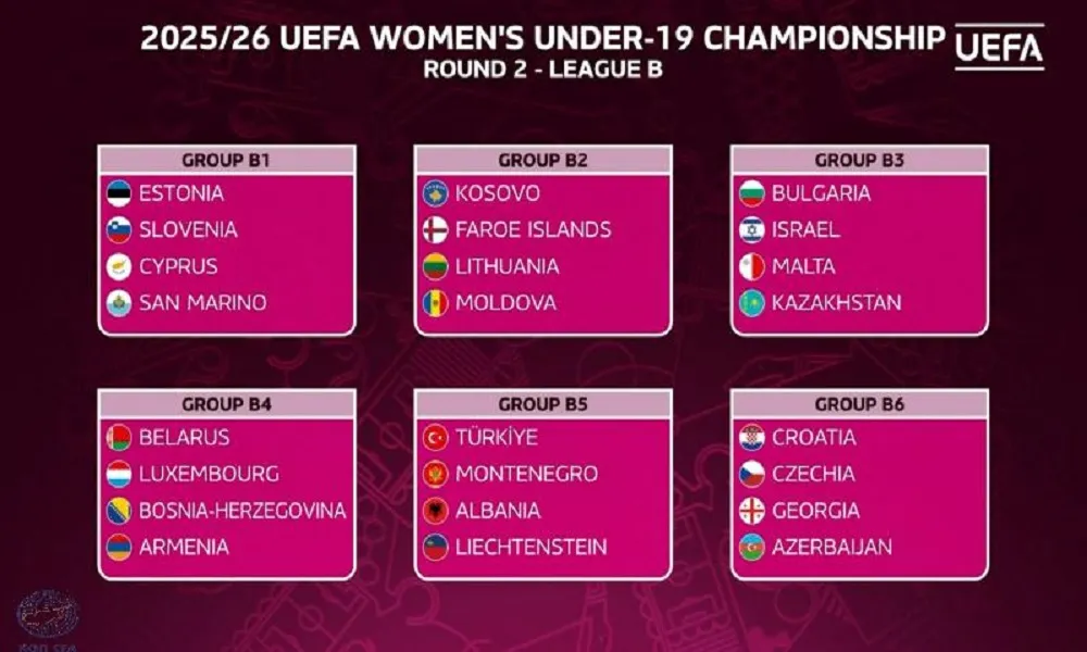 Με Εσθονία, Σλοβενία και Σαν Μαρίνο η Εθνική Νεανίδων Κ-19