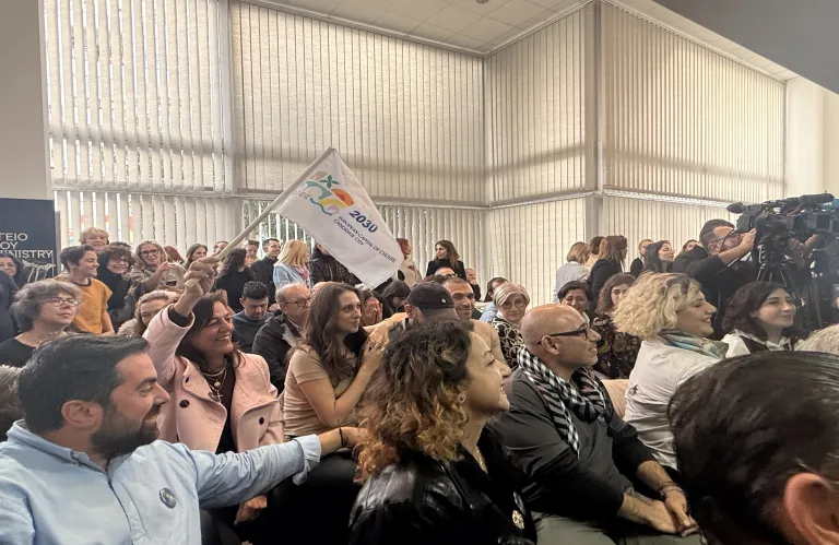 Πανηγύρια με κορναρίσματα στη Λάρνακα για τον τίτλο της Πολιτιστικής Πρωτεύουσας 2030 (βίντεο)