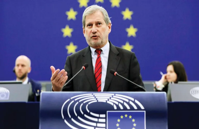 Ξεκάθαρο μήνυμα Γιοχάνες Χαν: Ώρα να υπάρξει αποτέλεσμα στο Κυπριακό