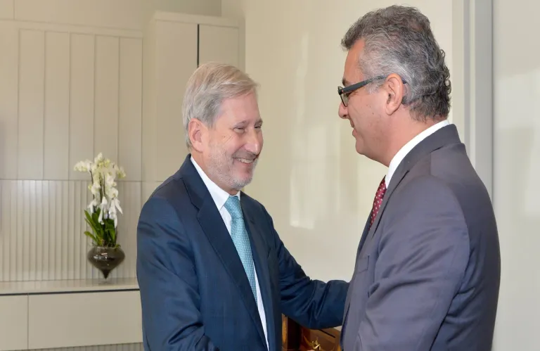 Συνάντηση Έρχιουρμαν – Χαν: GSI, χαλούμι και ιθαγένεια παιδιών μικτών γάμων στην ατζέντα της συζήτησης