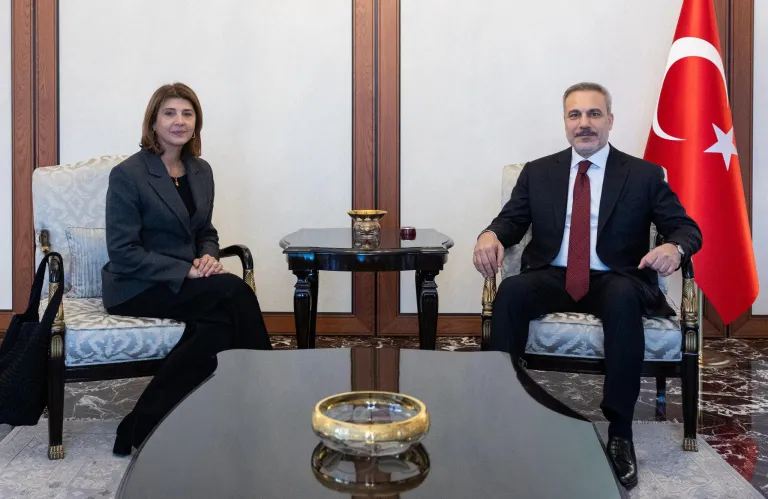 Την Ολγκίν συνάντησε ο Χακάν Φιντάν στην Άγκυρα