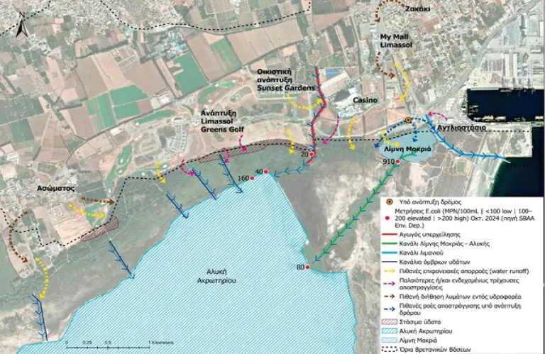 Η λίμνη Ακρωτηρίου αργοπεθαίνει - Η χωρίς σχέδιο και έλεγχο ανάπτυξη στην περιοχή καταστρέφει τον υγροβιότοπο