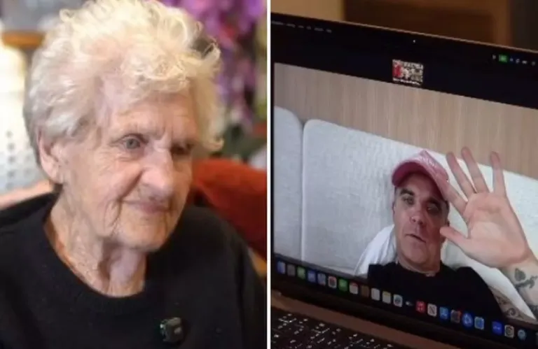 Ο Ρόμπι Γουίλιαμς έκανε πραγματικότητα το όνειρο 94χρονης θαυμάστριας με χριστουγεννιάτικο μήνυμα