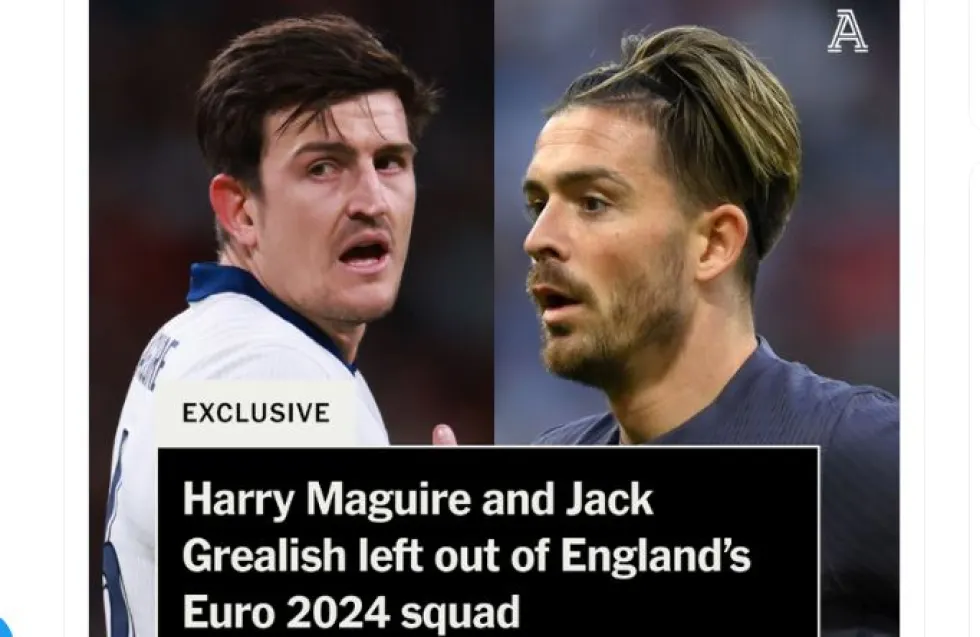Athletic: «Κόπηκαν για το Euro 2024 Μαγκουάιρ και Γκρίλις»! 

