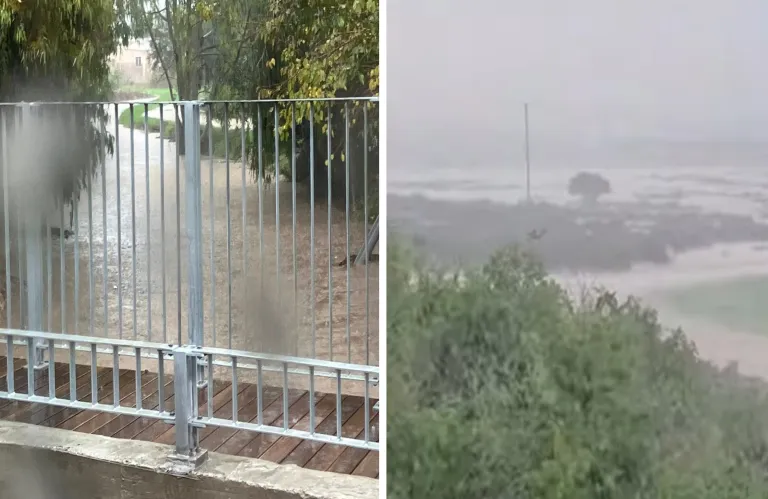 Χριστούγεννα με καταιγίδες και πλημμύρες στο Παραλίμνι - «Χρόνια να δούμε έτσι νερά», επί ποδός η Πυροσβεστική