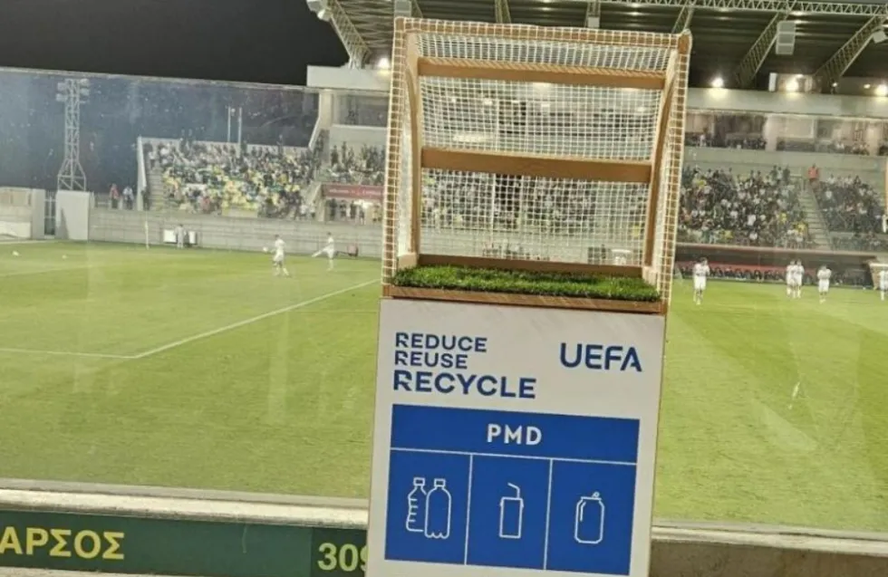 EURO U-17: Συνεργασία ΚΟΠ – Green Dot για διαχείριση αποβλήτων συσκευασίας
