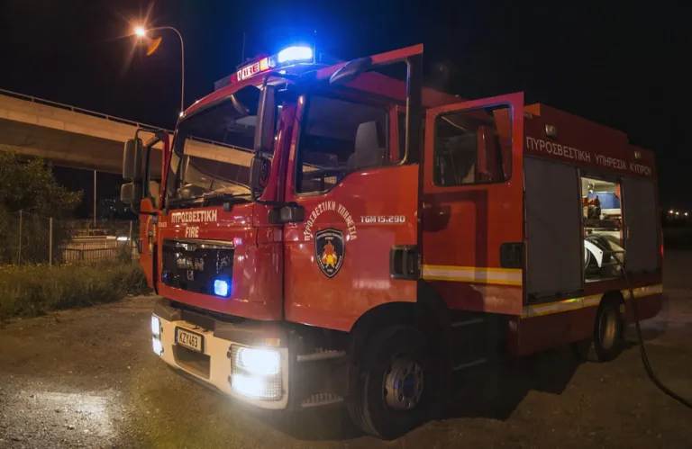 Fire Department Responds to Four Incidents in Paphos