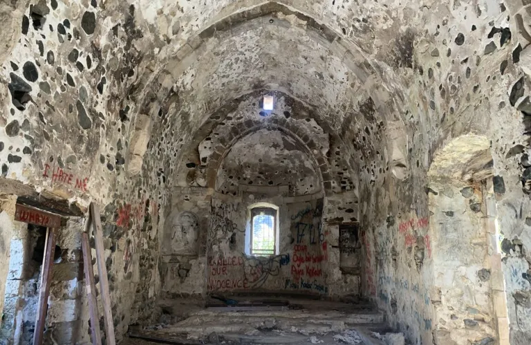 Conservation Works Begin at Panagia Akentous Church in Lefka