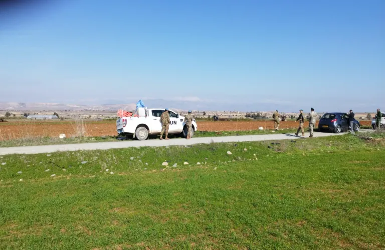 Tractors Enter No-Man's Land in Avlona - Ceasefire Line Violation Reported