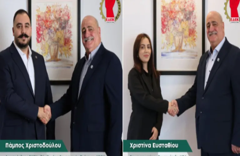 EDEK Announces Two More Candidates for Parliament in Nicosia