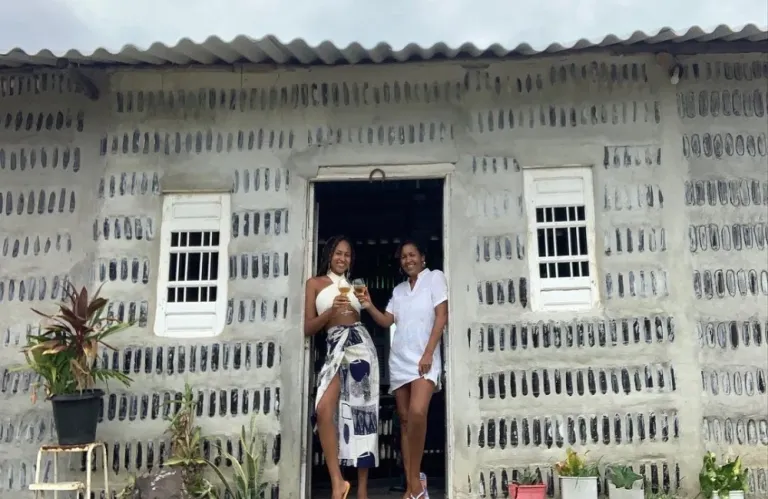 Brazil: Mother and Daughter Built a House from Bottles - “It has our signature”