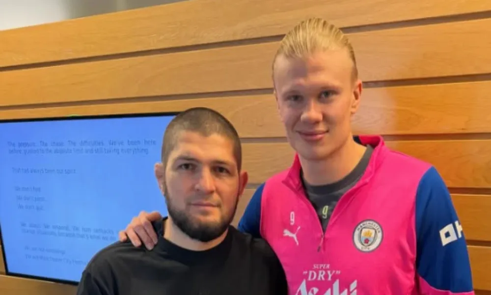 Ο Χάαλαντ «πρόδωσε» κατά λάθος το μήνυμα που υπάρχει στα αποδυτήρια της Μάντσεστερ Σίτι