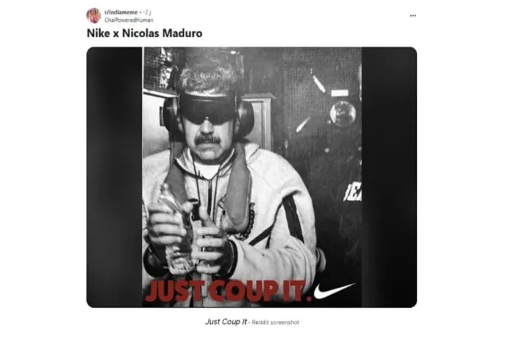 «Just Coup It»: Πώς η φόρμα του Μαδούρο κυριάρχησε στην επικαιρότητα