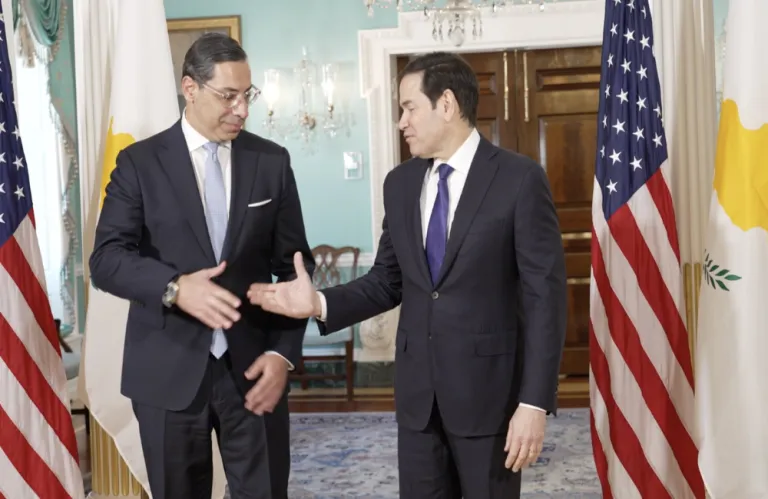Kombos and Rubio Discuss Transatlantic Cooperation and Regional Issues