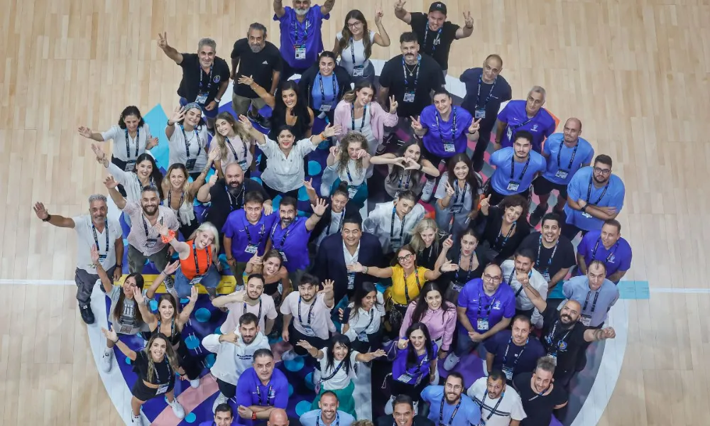 Σε ΚΟΚ και Οργανωτική Επιτροπή του FIBA EuroBasket 2025 το Αριστείο της ΕΑΚ
