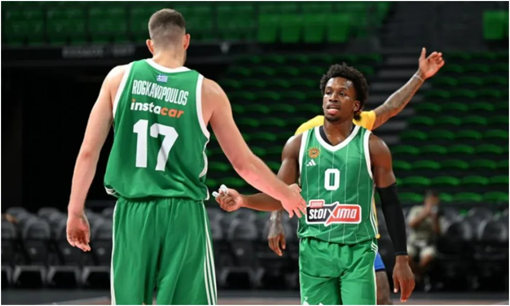 Από το αεροπλάνο απευθείας στο Telekom Center για προπόνηση ο Παναθηναϊκός