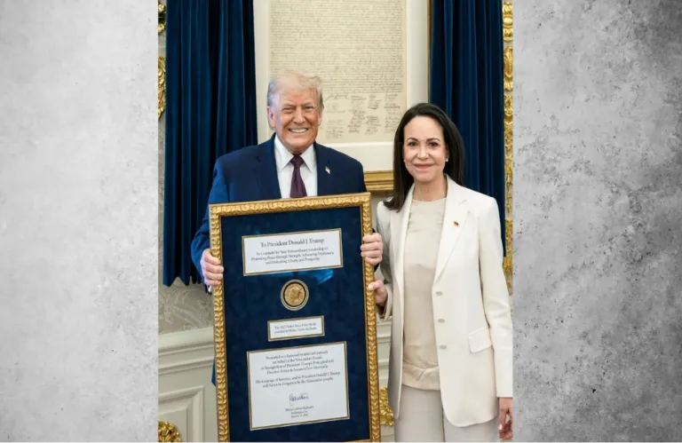 Νόμπελ: «Το βραβείο ανήκει πάντα στον αρχικό νικητή», λέει η Επιτροπή μετά το δώρο της Ματσάδο στον Τραμπ