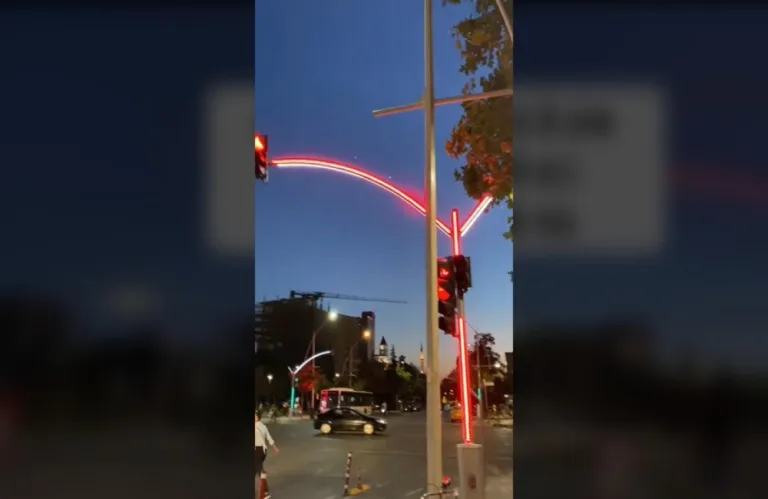 Innovative Traffic Lights in Albania Aim to Reduce Red Light Violations