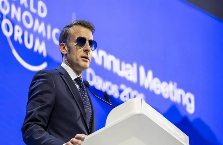 Macron Responds to Trump at Davos: 'We Prefer Respect to Bullying'