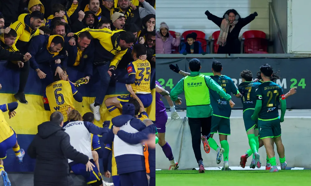 ΦΩΤΟ: Τα ξεσπάσματα σε «Αλφαμέγα» και Αμμόχωστος