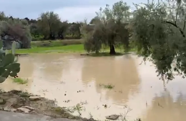 Πόλη Χρυσοχούς: Πλημμύρησαν υπόγεια σπιτιών και καταστημάτων λόγω της παρατεταμένης βροχόπτωσης