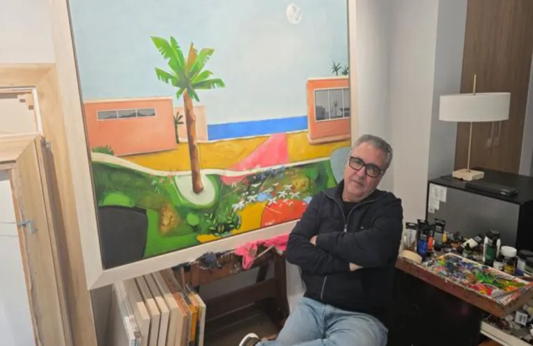 Το τοπίο ως μνήμη, χρώμα και εσωτερική εμπειρία - Ο ζωγράφος Μιχάλης Χαραλαμπίδης στον «Π»