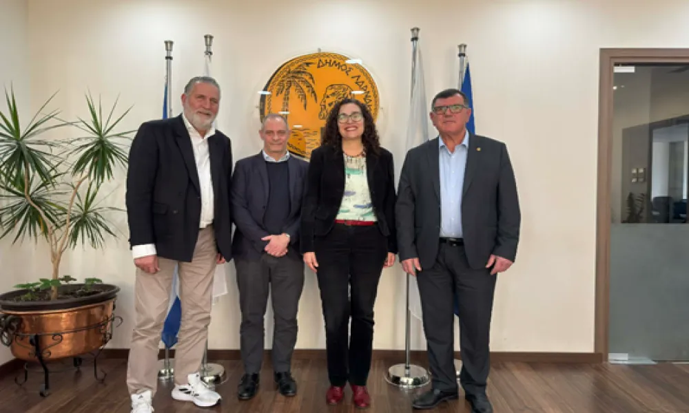 Τρόποι πολιτιστικής συνεργασίας συζητήθηκαν μεταξύ Πρεσβείας των ΗΠΑ και Δήμου Λάρνακας